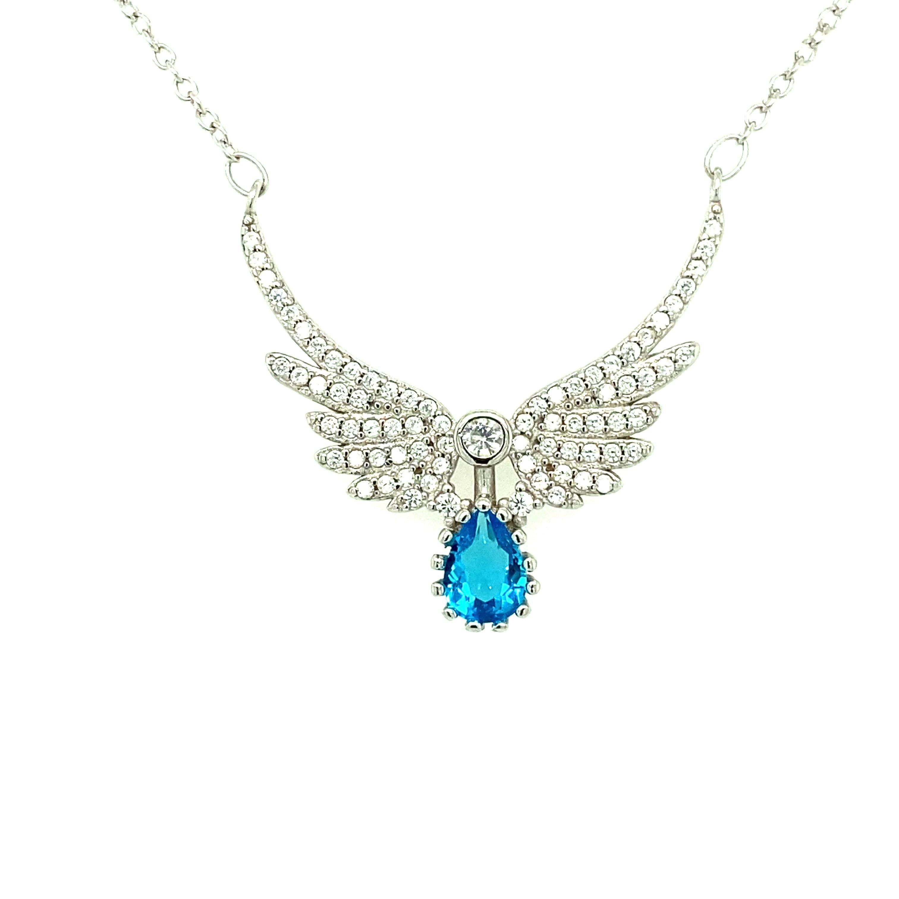 Asfour-Crystal-accessories-Necklace-n1629-925-Sterling-Silver