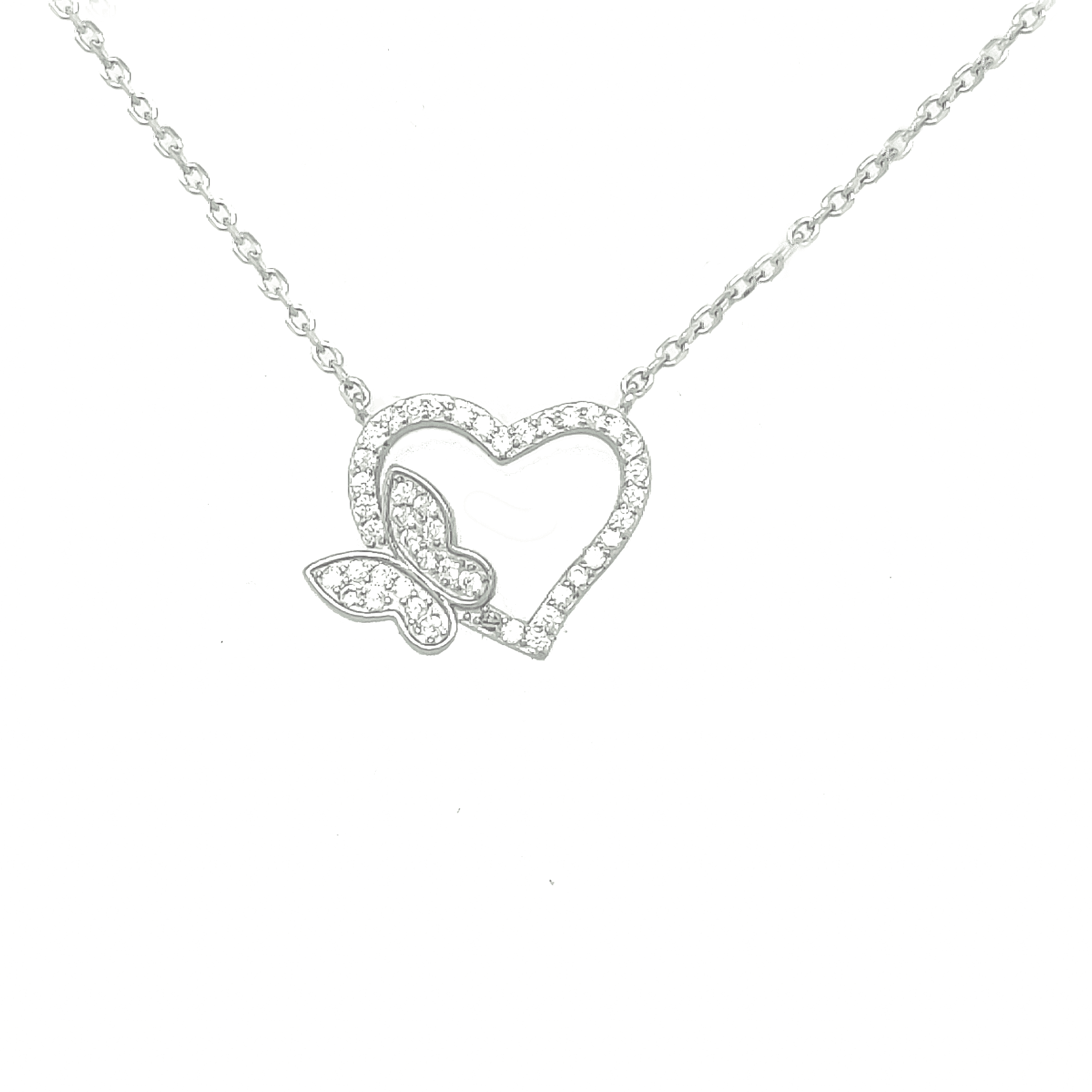Asfour 925 Sterling Silver Necklace - NR0162