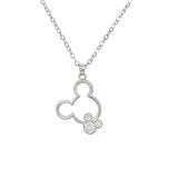 Asfour 925 Sterling Silver Necklace - NR0166-W