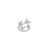 Asfour 925 Sterling Silver Ring - RR0167-W